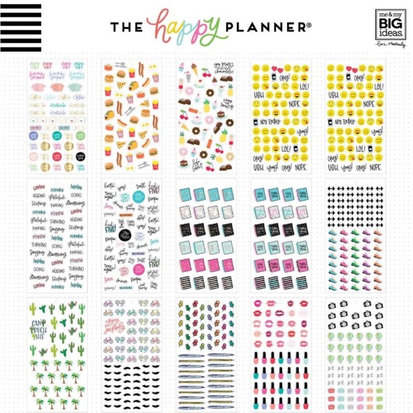 The Happy Planner “Tiny” Sticker Book - Picture 3 of 5